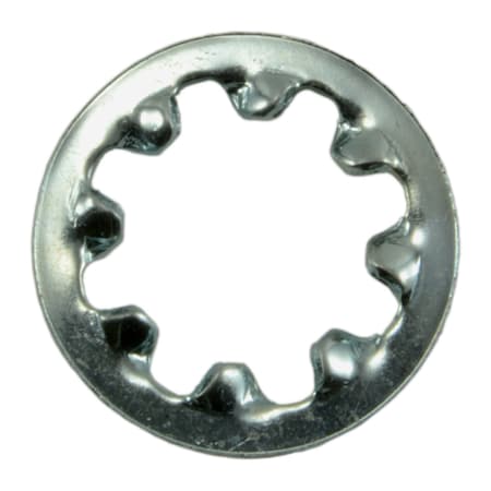Midwest Fastener Internal Tooth Lock Washer, For Screw Size #12 Steel, Zinc Plated Finish, 100 PK 03981